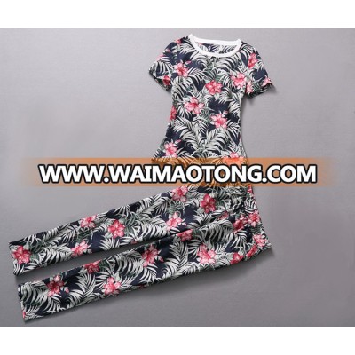 High Quality New Fashion Sexy Pants Suits For Women Wholesale Cheap Printed Suits